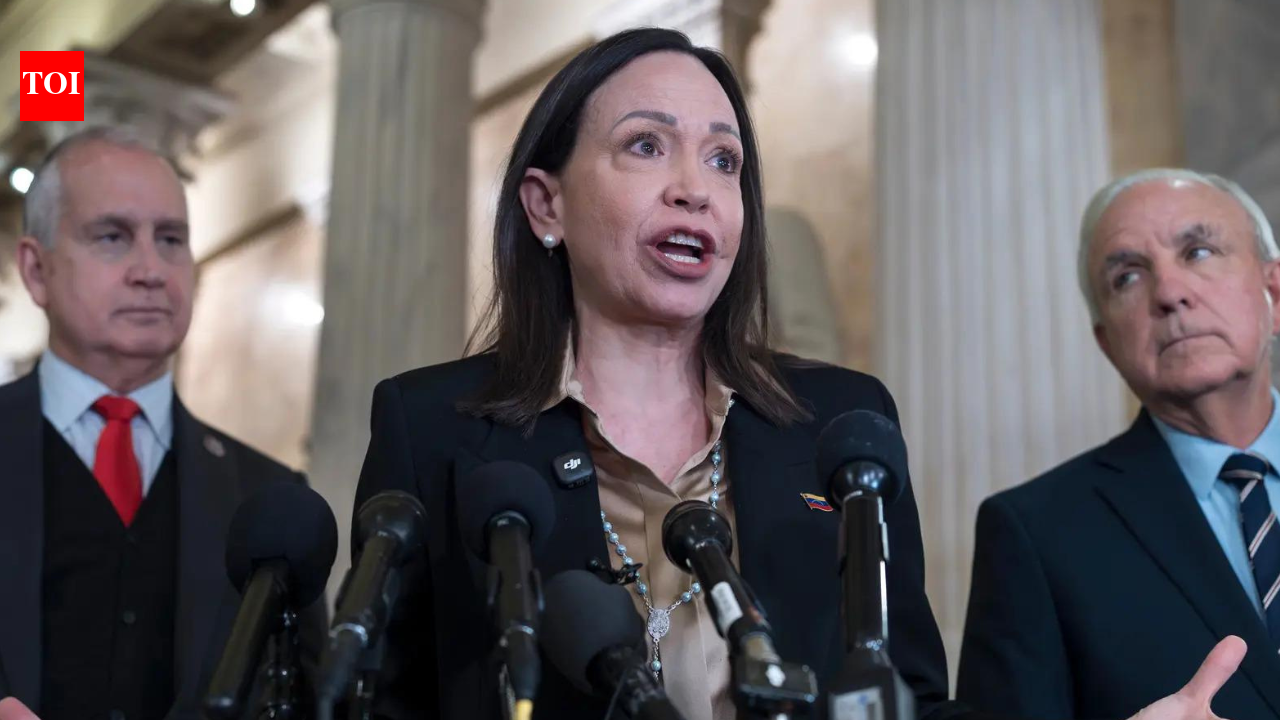 'Let's bomb more countries!': Row over Nobel winner Machado saying Cuba and Nicaragua will be 'freed' like Venezuela