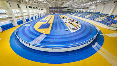 World Athletics delegates inspect Kalinga Stadium for 2028 World Indoors bid