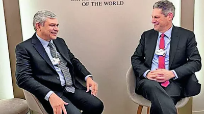 'India in 1st leagueof AI nations, not a follower': IT minister Ashwini Vaishnaw at Davos; focus on deployment over large models