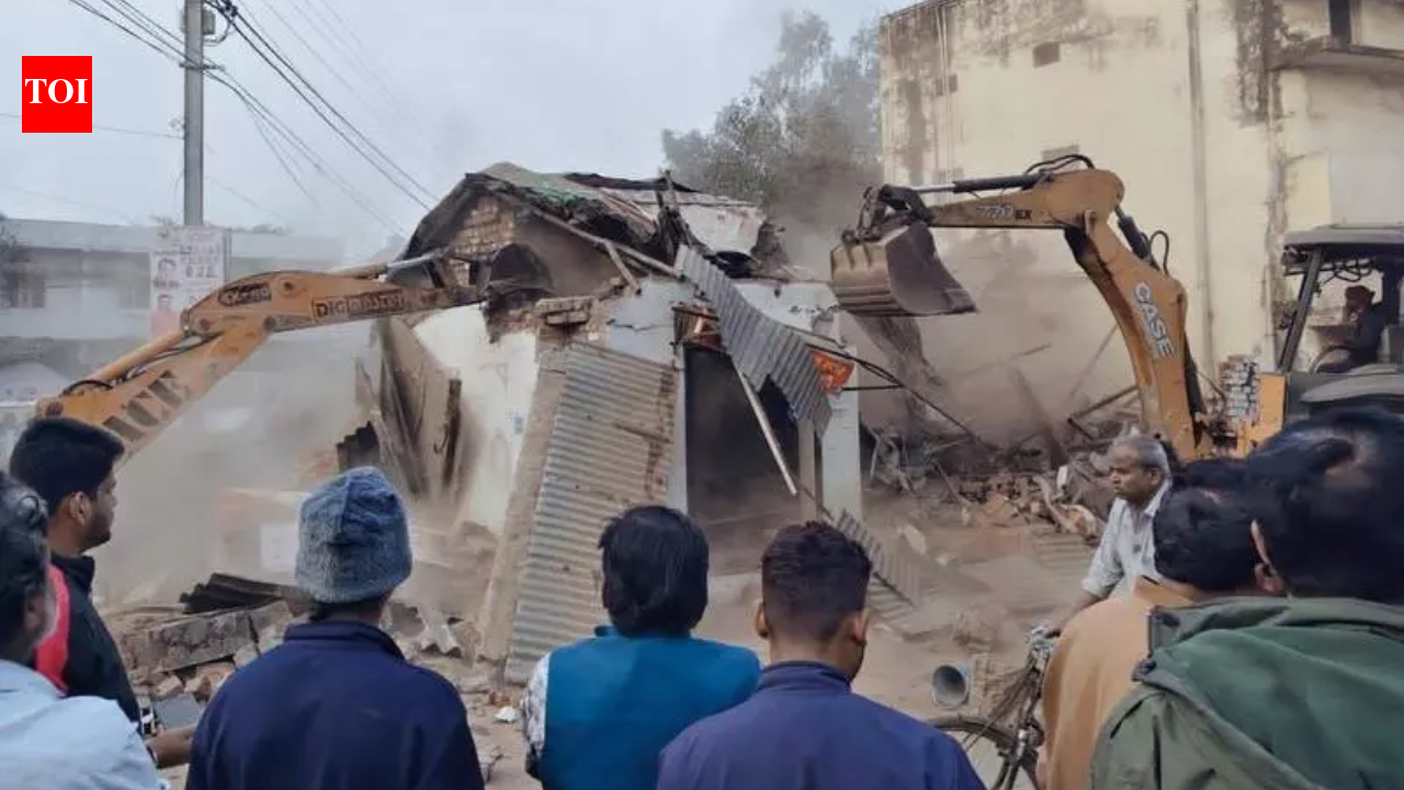 Raipur crackdown: House of minor rape accused demolished by RMC; opposition questions ‘bulldozer justice’