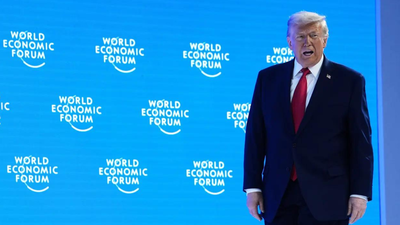 Trump Unleashes Fire On Europe At Davos; 'You're Unrecognisable, A Mess, But U.S. Booming' | WATCH