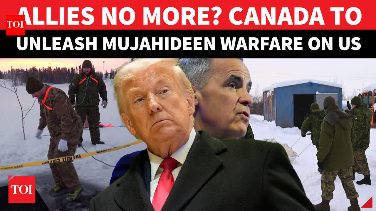 Carney SHOCKS Trump Amid US Invasion Of Canada Fear; Military Studies Mujahideen Warfare | Report