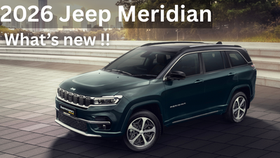 2026 Jeep Meridian launched: New price, upgrades explained