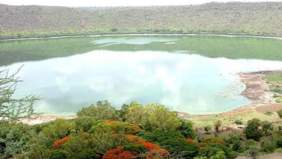 Maharashtra’s Lonar lake swells 20 foot after months-long inflow, formed by meteorite impact; HC takes cognisance, orders PIL