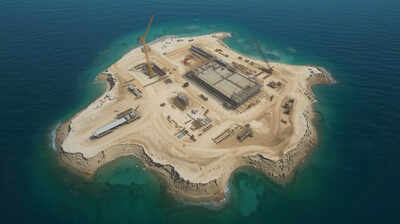 How China created artificial islands by dumping sand into the sea in just one decade