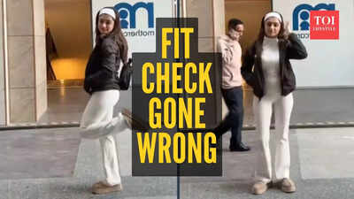  Indian influencer snaps at pedestrian during sidewalk fit check, viral video sparks outrage