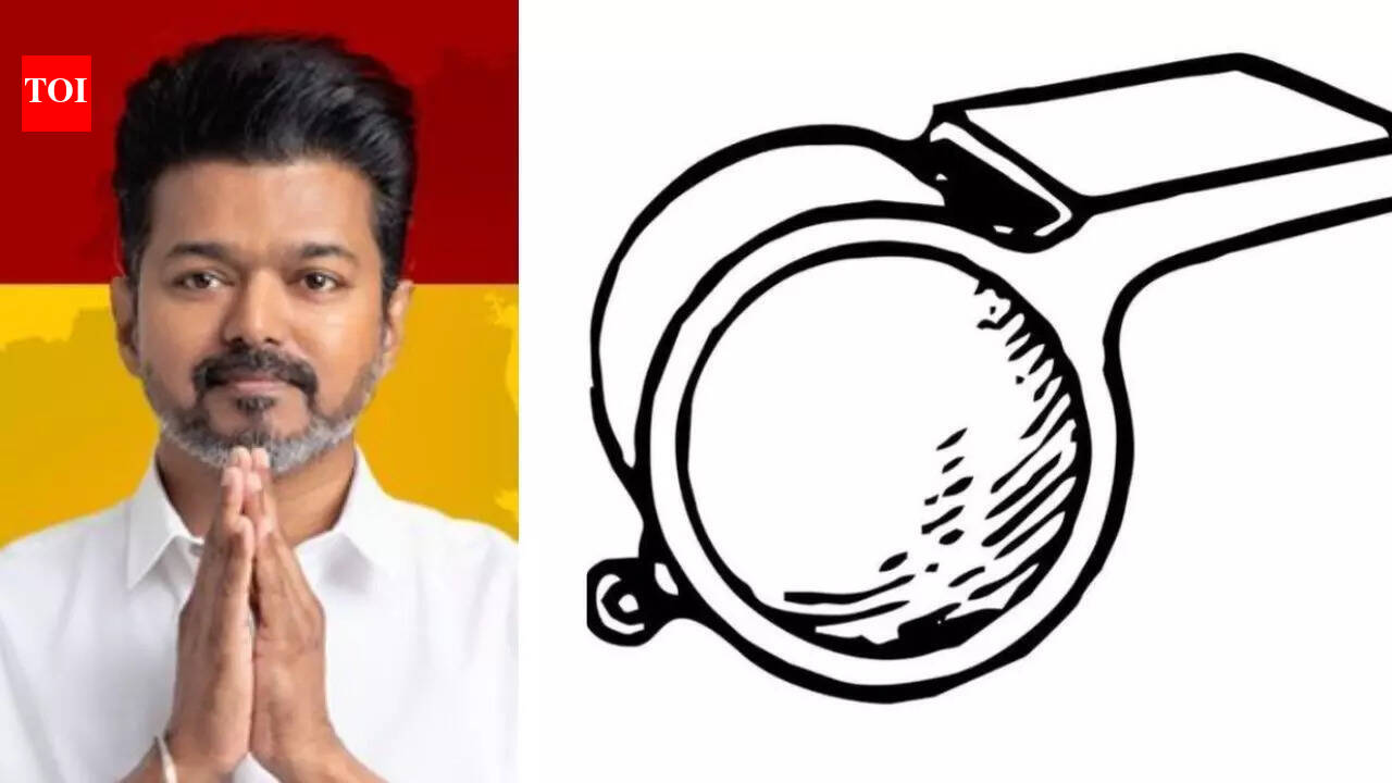 Vijay’s TVK gets whistle symbol for 2026 Tamil Nadu polls; Kamal Haasan’s MNM gets torchlight