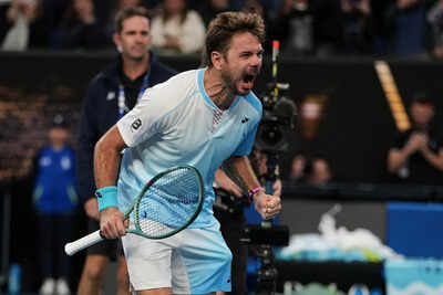 'Exhausted': 40-year-old Stan Wawrinka creates Grand Slam history at Australian Open