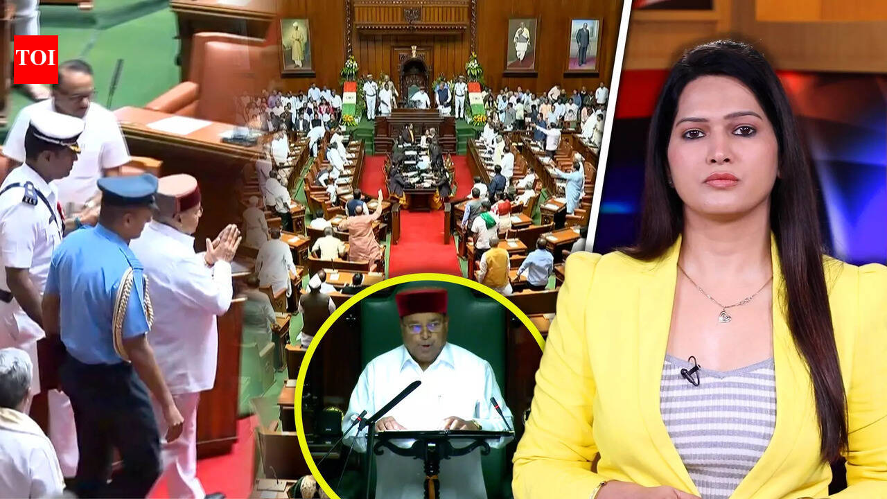 Karnataka Governor Walks Out Mid Address, Assembly Erupts In Constitutional Showdown Inside House