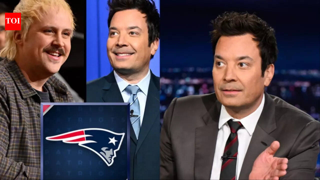Jimmy Fallon creates a rap song with Brooks Allison about the four Super Bowl LX finalists