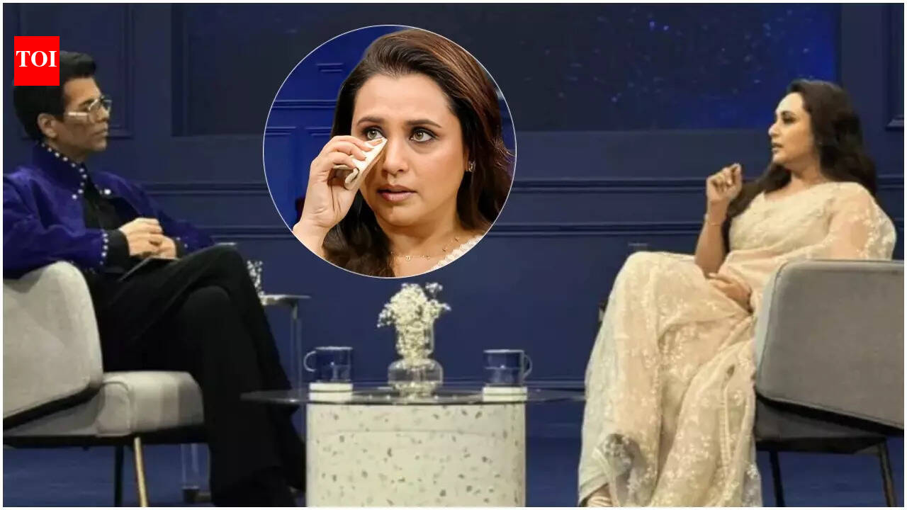 Rani Mukerji gets teary-eyed as she reveals how her voice was dubbed in Aamir Khan's 'Ghulam'; says Karan Johar trusted her husky tone