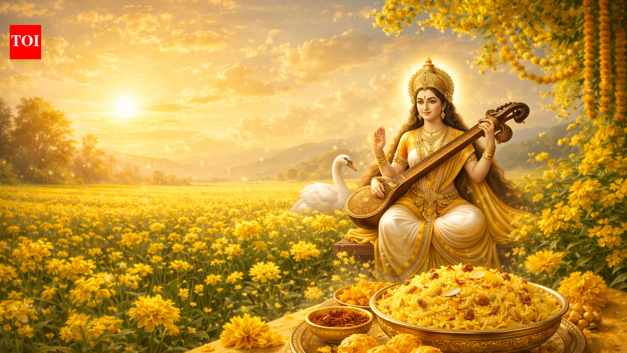 Why yellow is the colour of Basant Panchami?
