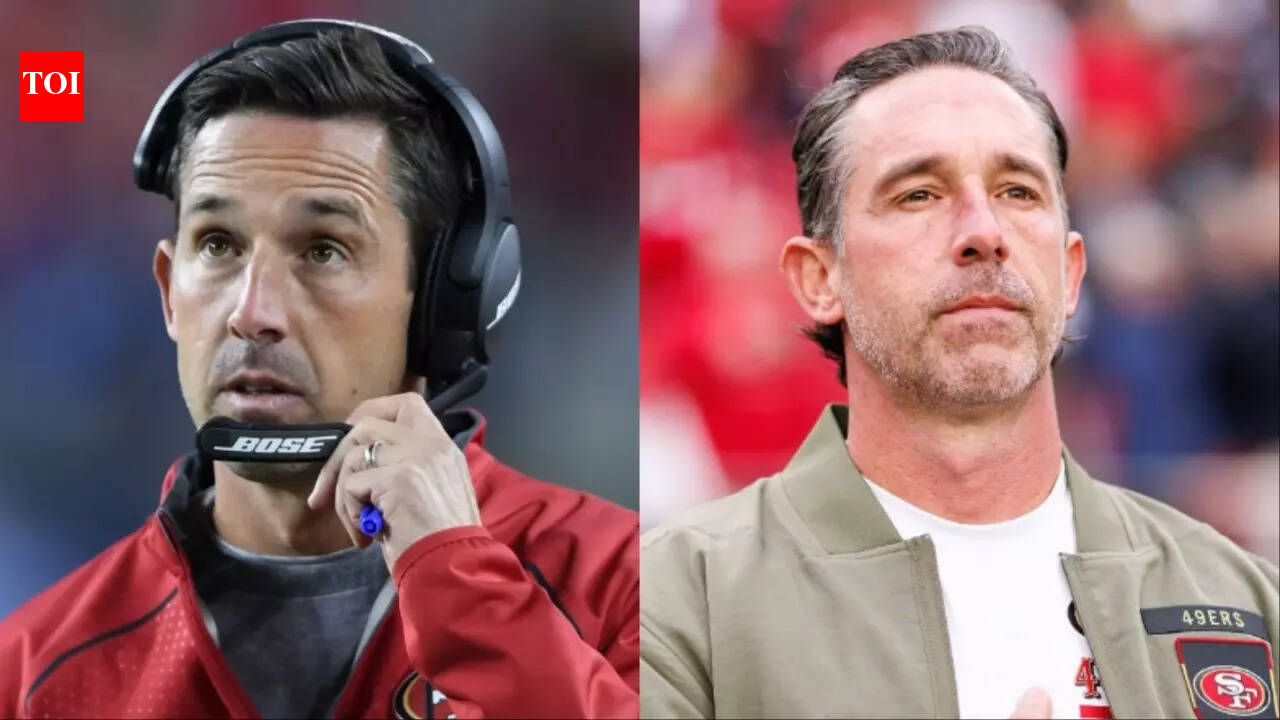 San Francisco 49ers head coach Kyle Shanahan has aged 25 years in just nine seasons