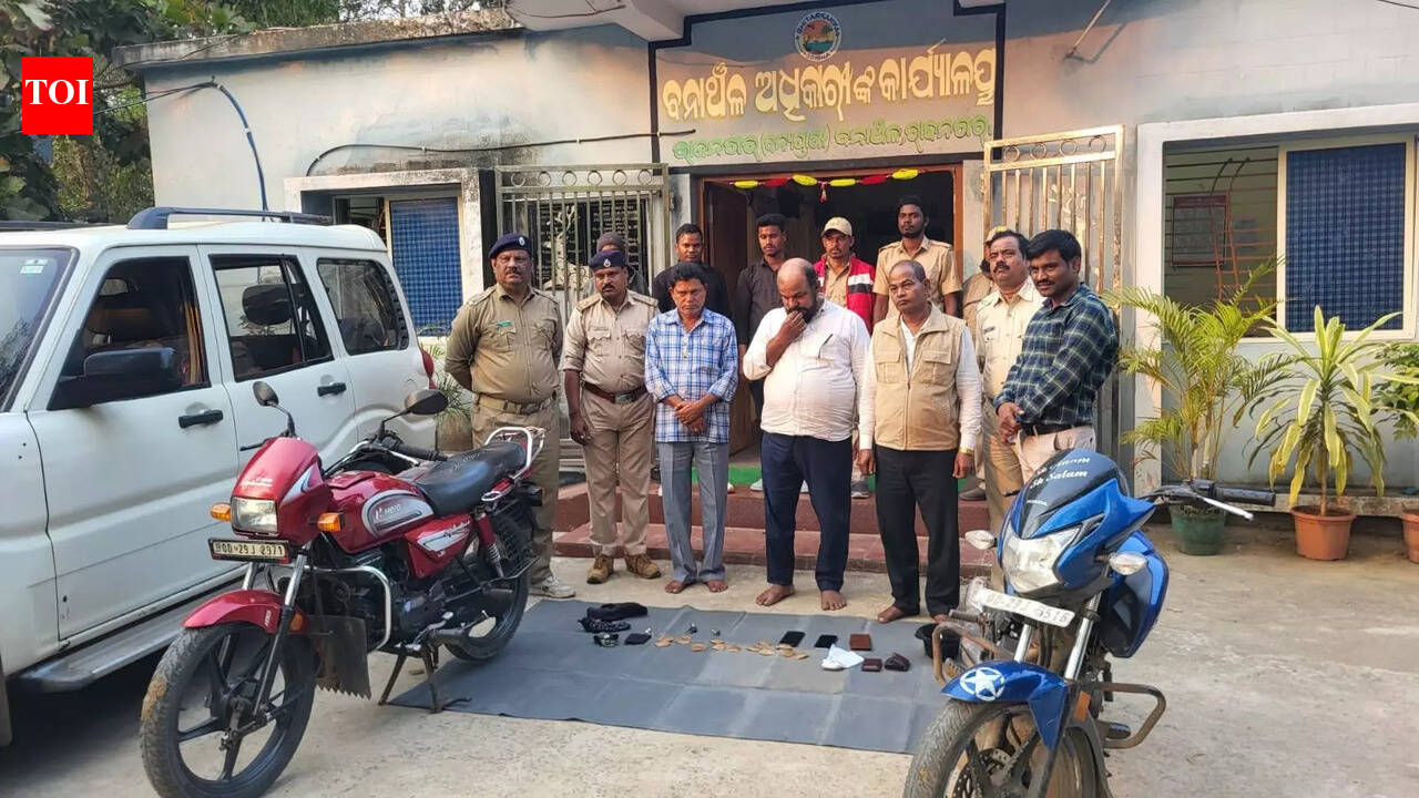 3 persons arrested with 14 pangolin scales near Bhitarkanika