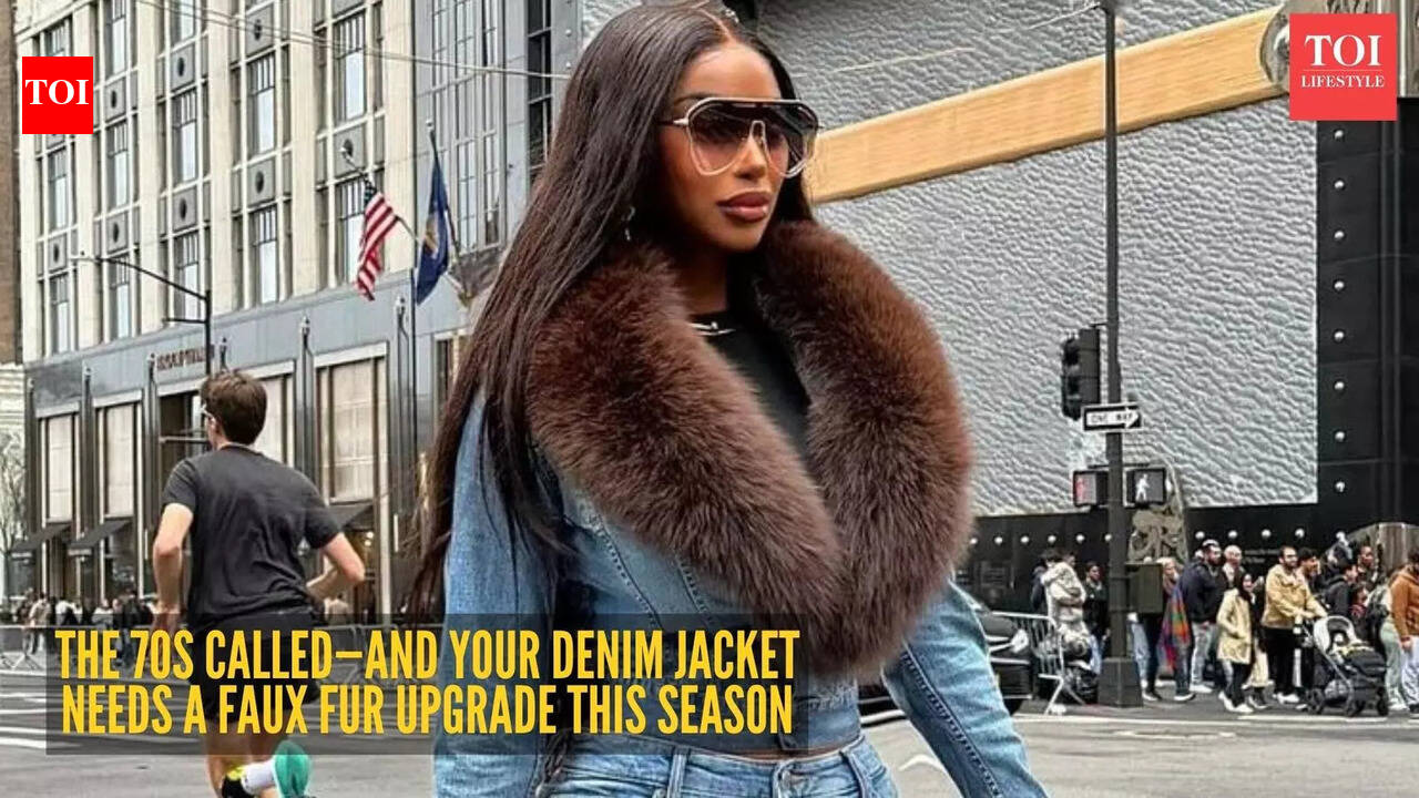 The 70s called: Why your denim jacket needs a faux fur upgrade this month