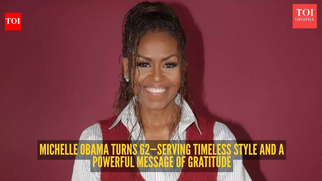 Michelle Obama’s 62nd birthday look is a lesson in quiet power and gratitude