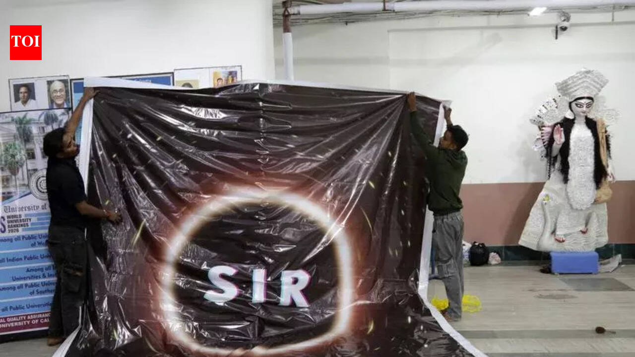 From SIR to pollution, current affairs enter Saraswati Puja pandals as themes