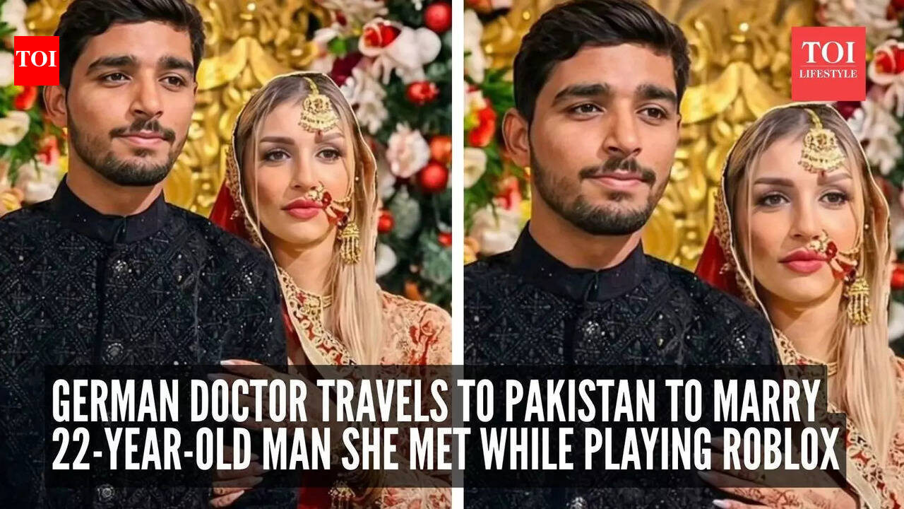 German doctor travels to Pakistan to marry 22-year-old man she met while playing Roblox