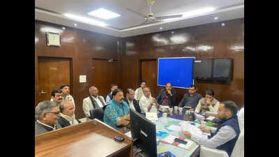 Jaipur traders protest UD tax notices; JMC commissioner promises verification