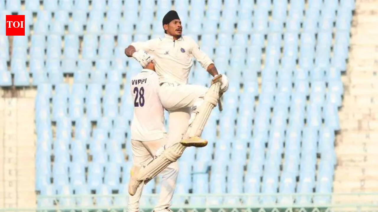 Opener Sharandeep’s unbeaten ton helps Jharkhand dominate UP | Lucknow News