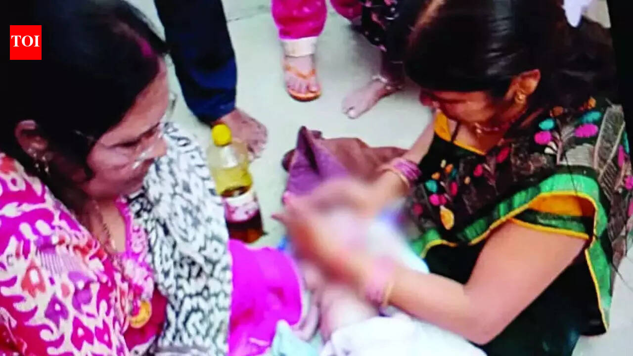 Chhattisgarh: Monkey snatches 20-day-old from mother's lap, throws her into well