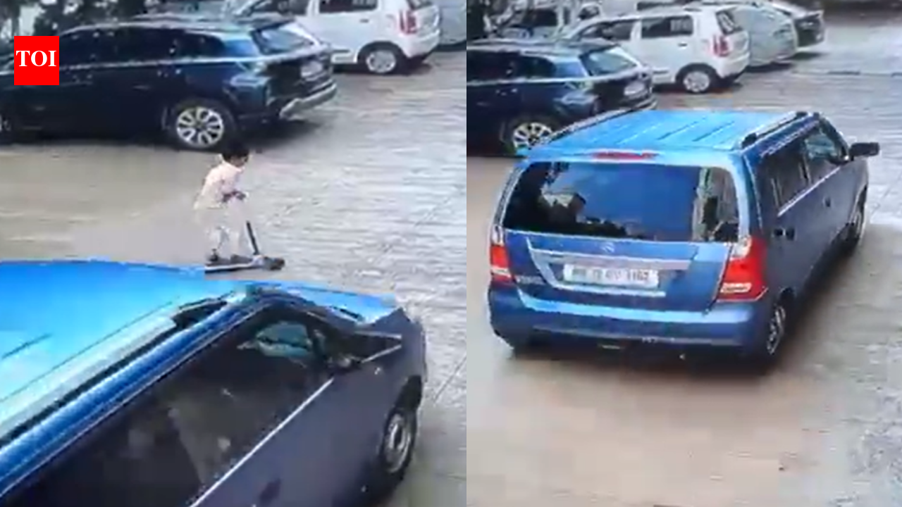 Speeding car crushes 5-year-old to death in Pune; CCTV video emerges