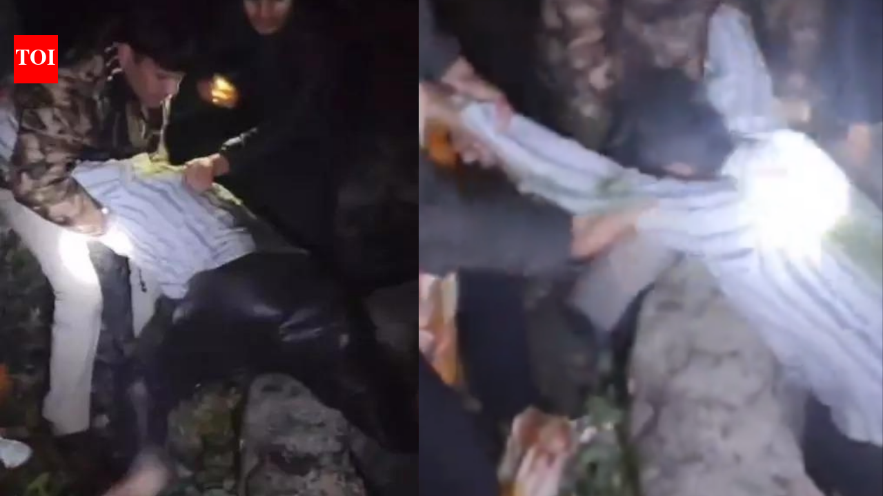 Navigation app lands biker straight into 15 feet open well; Lucknow cops save life with mufflers, shawls