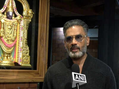  Suniel Shetty; says, 'Feeling nervous but also excited'