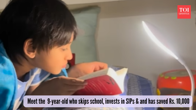 Is ‘unschooling’ the new normal? Meet the 9-year-old who skips school, invests in SIPs and has saved Rs 10,000