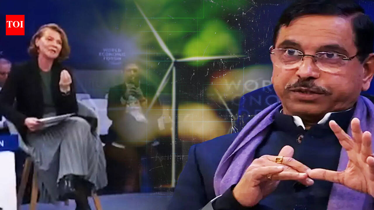 'India Turns Green Power Into Growth Story', Pralhad Joshi Tells World Leaders At WEF Davos 2026