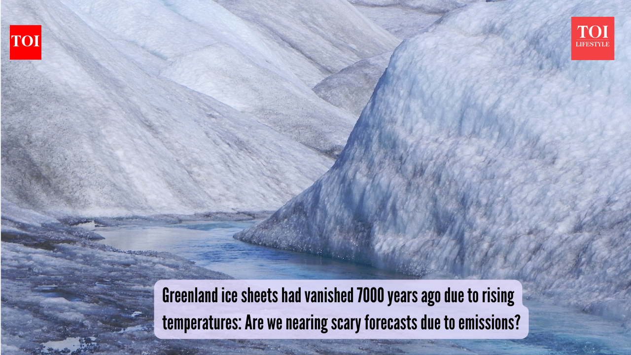 Greenland ice sheet at Prudhoe Dome vanished 7,000 years ago due to warming: Are today’s emissions pushing us towards a frightening future?