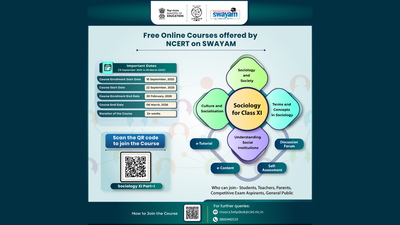 NCERT offers 24-week free online Sociology course with certificate on SWAYAM: Here is what school students should know