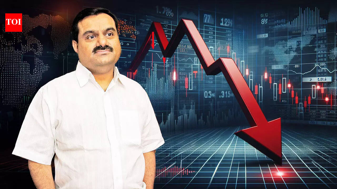 Adani Group stocks drop! Adani Ports, Adani Green, Adani Enterprises down up to 10�ter US SEC seeks permission to serve summons