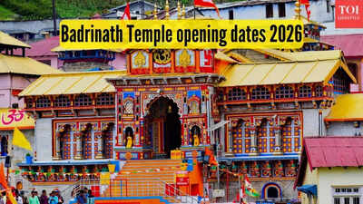 Badrinath Temple Opening 2026 Temple Doors Set To Reopen For Devotees 