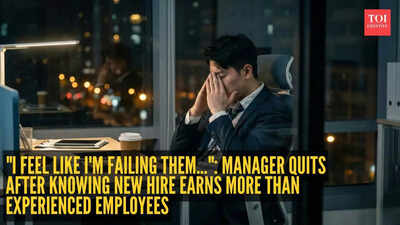 "I feel like I'm failing them...": Manager quits after knowing new hire earns more than those with 8 years experience