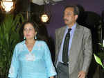 Smita Jaykar with husband