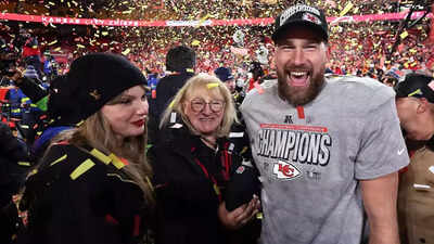Donna Kelce adds fuel to Travis Kelce retirement debate with Times Square reveal as he halts wedding plans with Taylor Swift