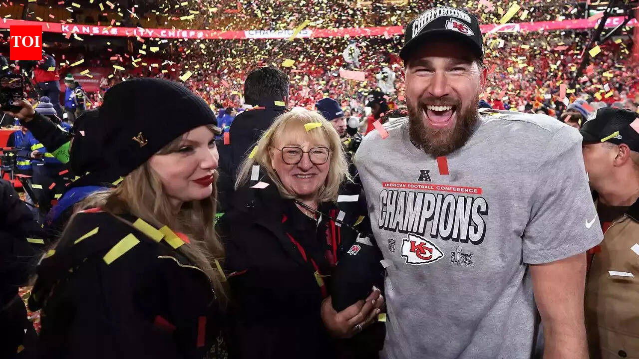 Donna Kelce adds fuel to Travis Kelce retirement debate with Times Square reveal as he halts wedding plans with Taylor Swift