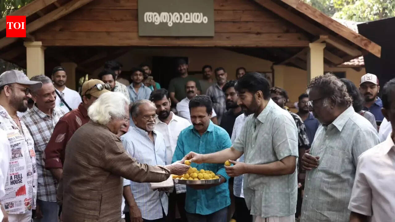 ‘Padayaatra’: Mammootty and Adoor Gopalakrishnan reunite after 32 years, photos from puja ceremony out