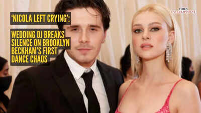‘Nicola left crying’: Wedding DJ breaks silence on Brooklyn Beckham’s first dance chaos