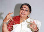 Usha Uthup's photo shoot