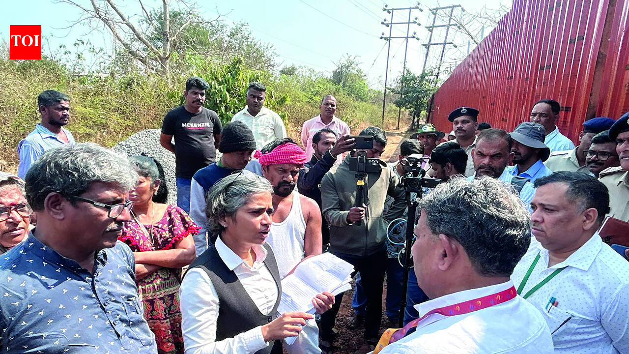 Unity Mall land survey today