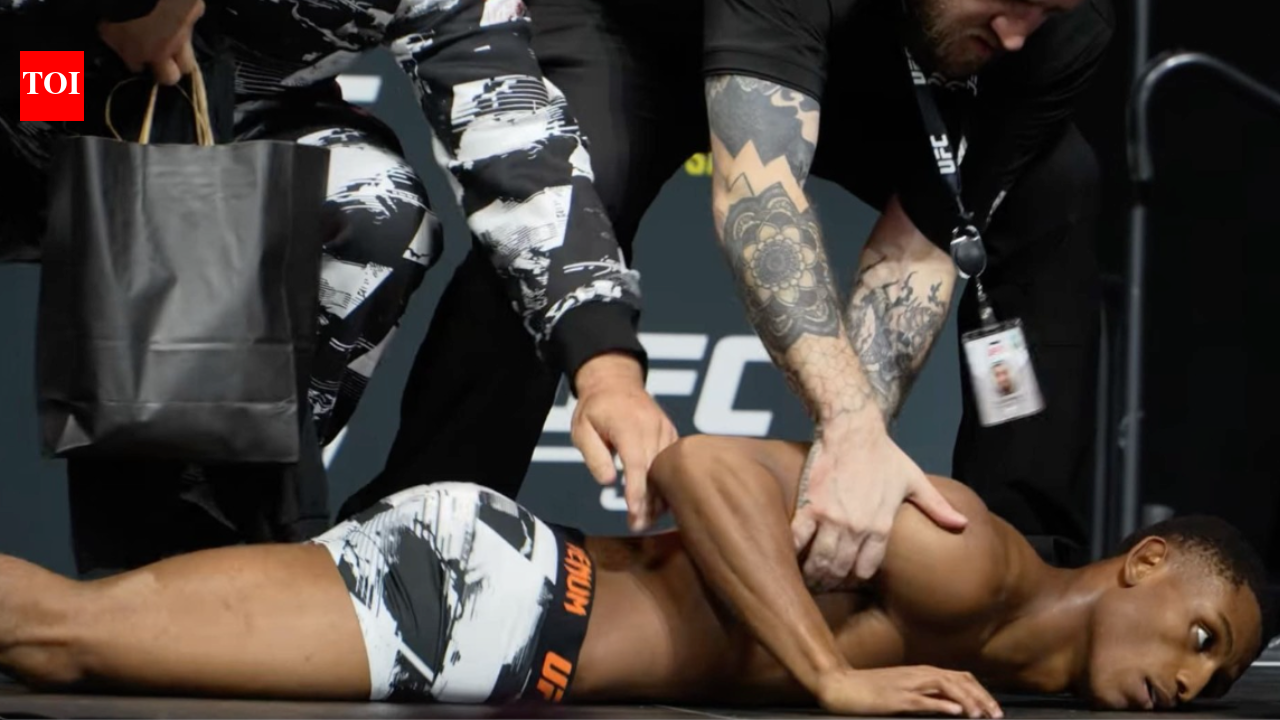 Cameron Smotherman collapses during UFC 324 weigh-in, fight vs Ricky Turcios canceled