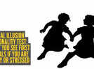 Optical illusion personality test: Two girls or a dove? What you see first reveals if you are happy or stressed
