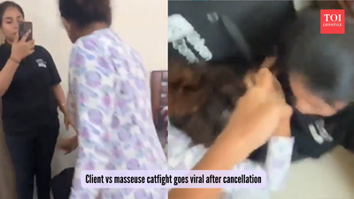  Client vs masseuse catfight goes viral after cancellation