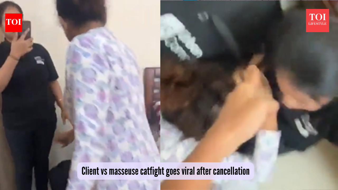 Massage session turns ugly: Client vs masseuse catfight goes viral after cancellation