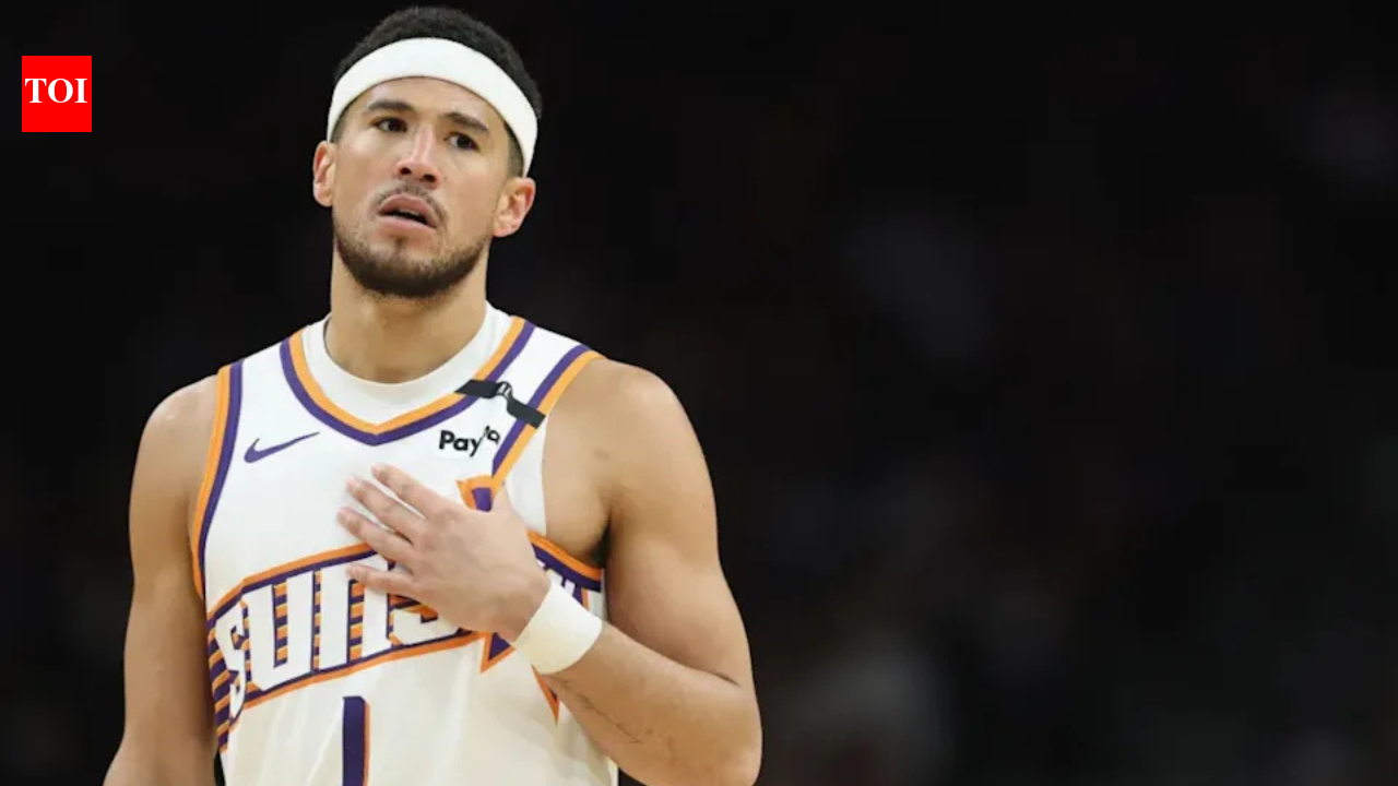 Is Devin Booker alright? Phoenix Suns athlete leaves court midway during clash against Atlanta Hawks