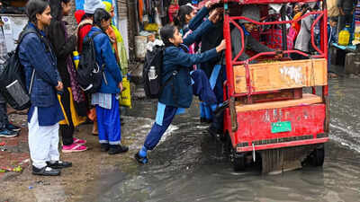 Drain left open to kill again? Winter rain exposes Delhi’s civic negligence