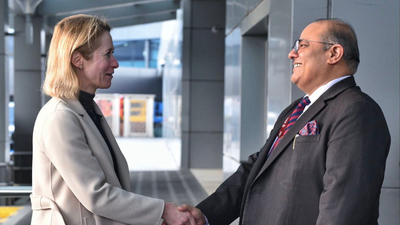EU-India trade deal: European Union VP Kaja Kallas arrives in Delhi