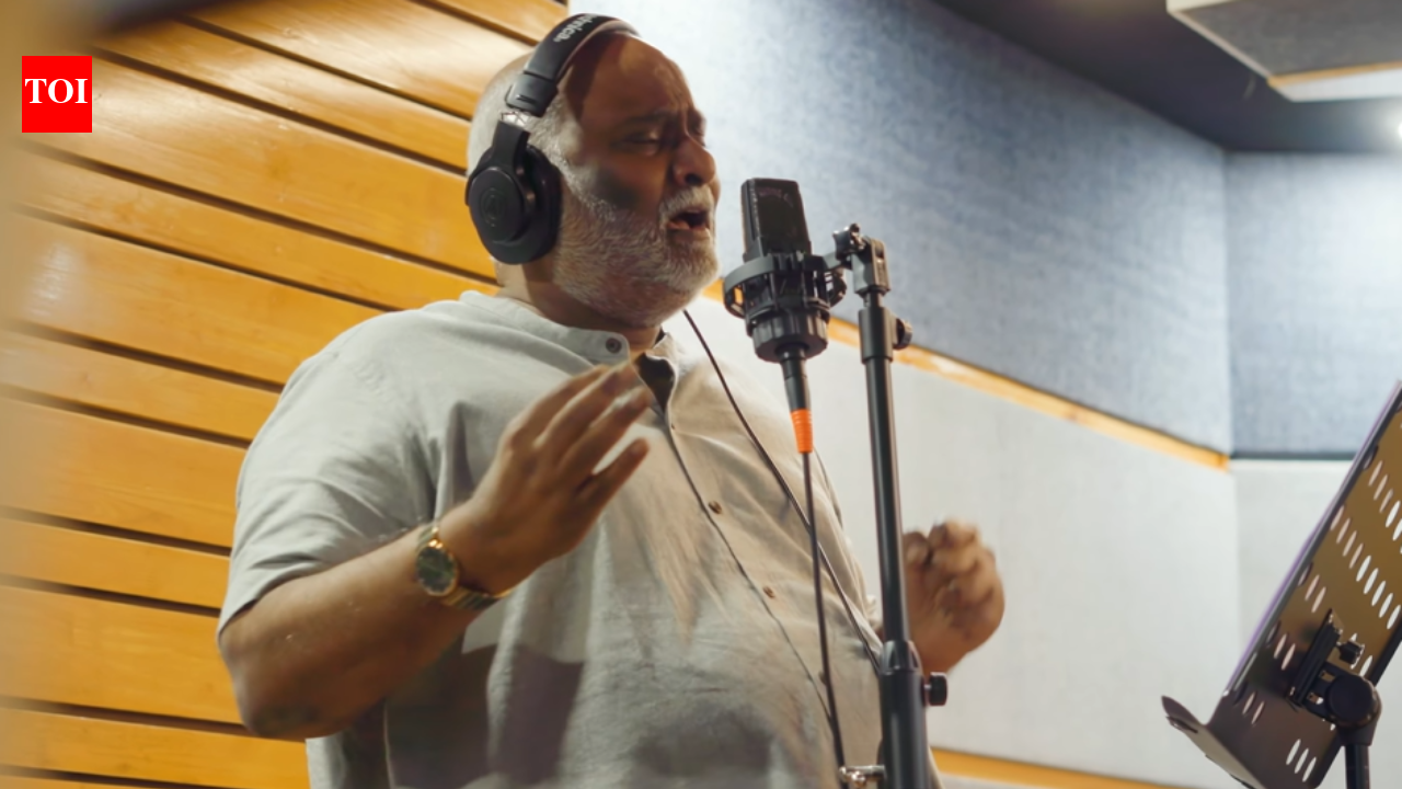 Oscar Winner MM Keeravani Lends His Voice to 'Velle Darilona' for 'Sri Chidambaram'